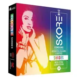 Skore Shades Dotted &amp; Coloured Condoms, 3 Count, Pack of 1