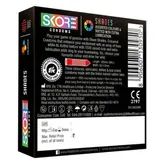 Skore Shades Dotted &amp; Coloured Condoms, 3 Count, Pack of 1