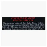 Skore Shades Dotted &amp; Coloured Condoms, 10 Count, Pack of 1