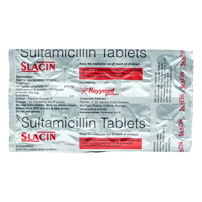 Slacin Tablet 10's, Pack of 10 TabletS