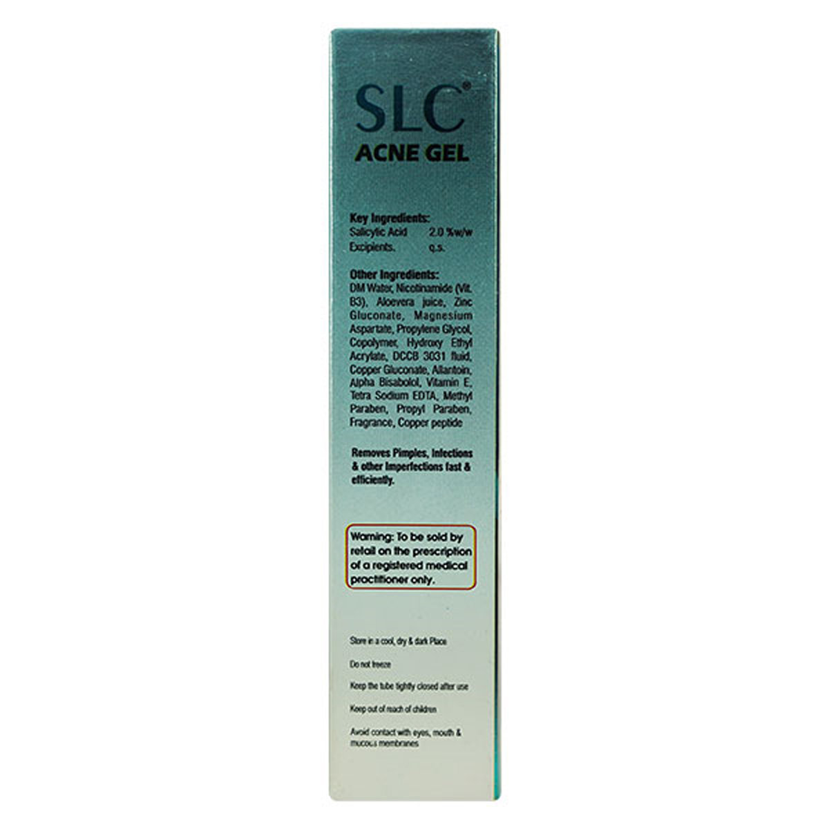 Slc Acne Gel 30 gm, Pack of 1 GEL Slc Acne Gel 30 gm, Pack of 1 GEL