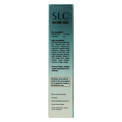 Slc Acne Gel 30 gm, Pack of 1 GEL