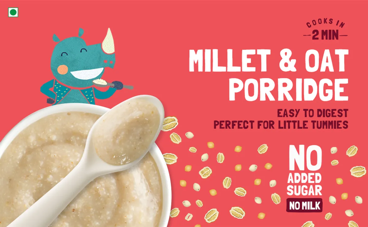 Slurrp Farm Millet Oats Baby Cereal, 250 gm యొక్క