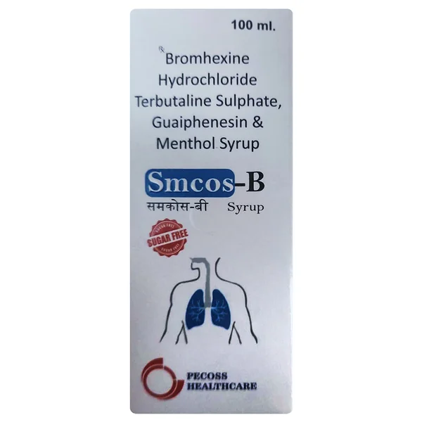 Smcos-B Sugar Free Syrup 100 ml