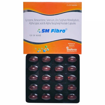 SM Fibro Capsule 20's, Pack of 20 CAPSULES