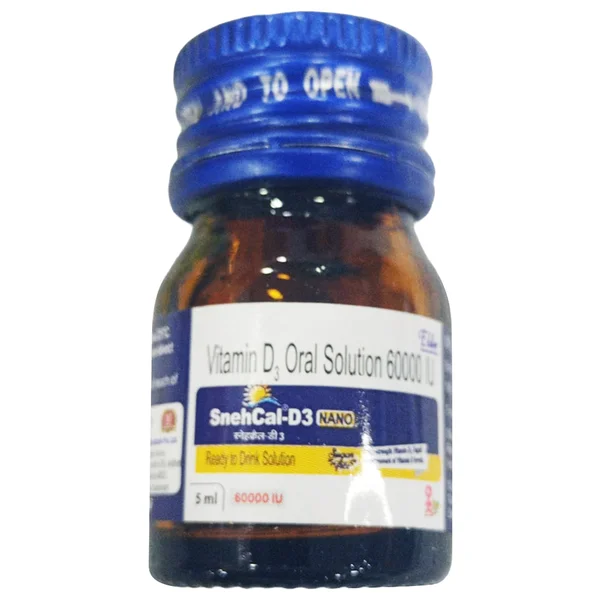Snehcal-D3 Nano Oral Solution 5 ml, Pack of 1