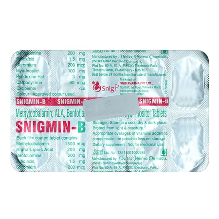 Snigmin B Tablet 10's
