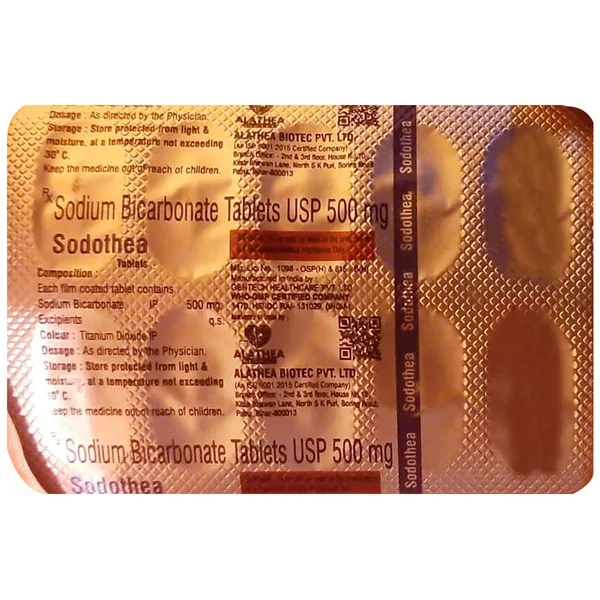 Sodothea 500 Tablet 10's, Pack of 10