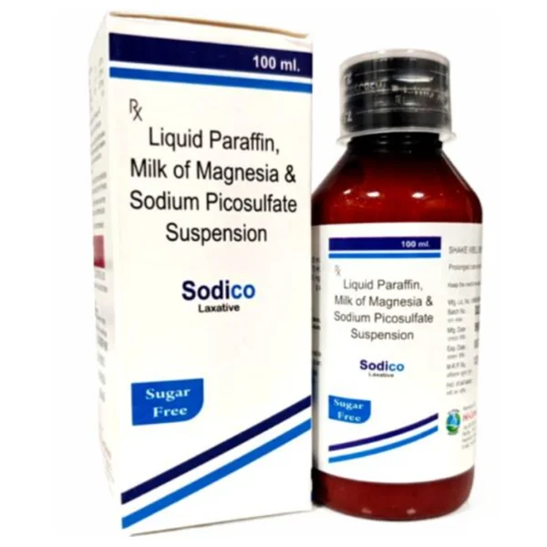 Sodico Sugar Free Laxative Suspension 100 ml