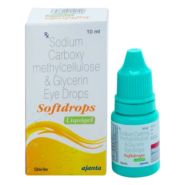 Softdrops Liquigel Eye Drops 10 ml, Pack of 1