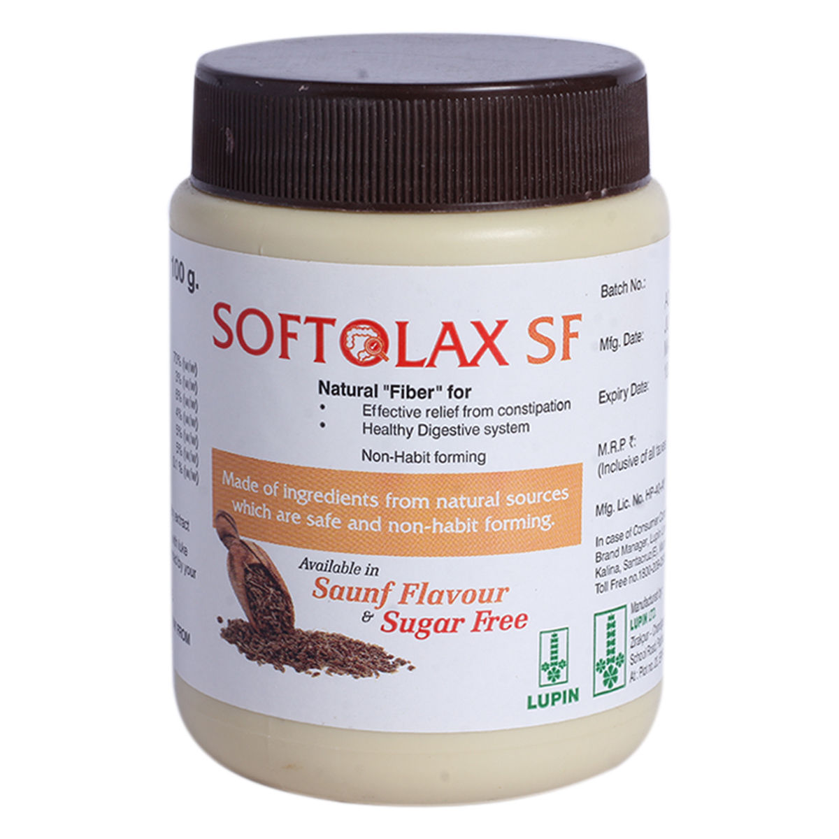 Buy Softolax Saunf Suger Free Powder, 100 gm Online