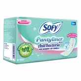 Sofy Antibacteria Pantyliner, 18 Count, Pack of 1