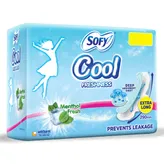 Sofy Cool Freshness Sanitary Pads XL, 7 Count, Pack of 1