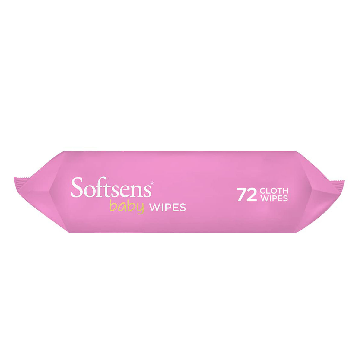 Softsens Aloevera & Vitamin E Baby WIpes, 72 Count, Pack of 1 