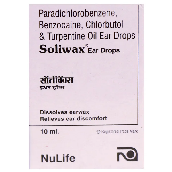 Soliwax Ear Drops 10 ml, Pack of 1 EAR DROPS
