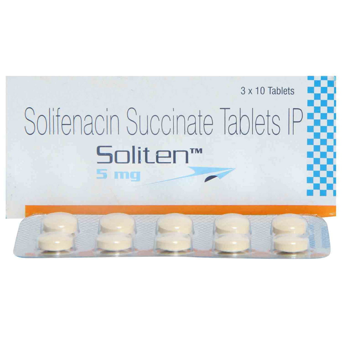 Soliten 5 mg Tablet 10's, Pack of 10 TABLETS Soliten 5 mg Tablet 10's, Pack of 10 TABLETS