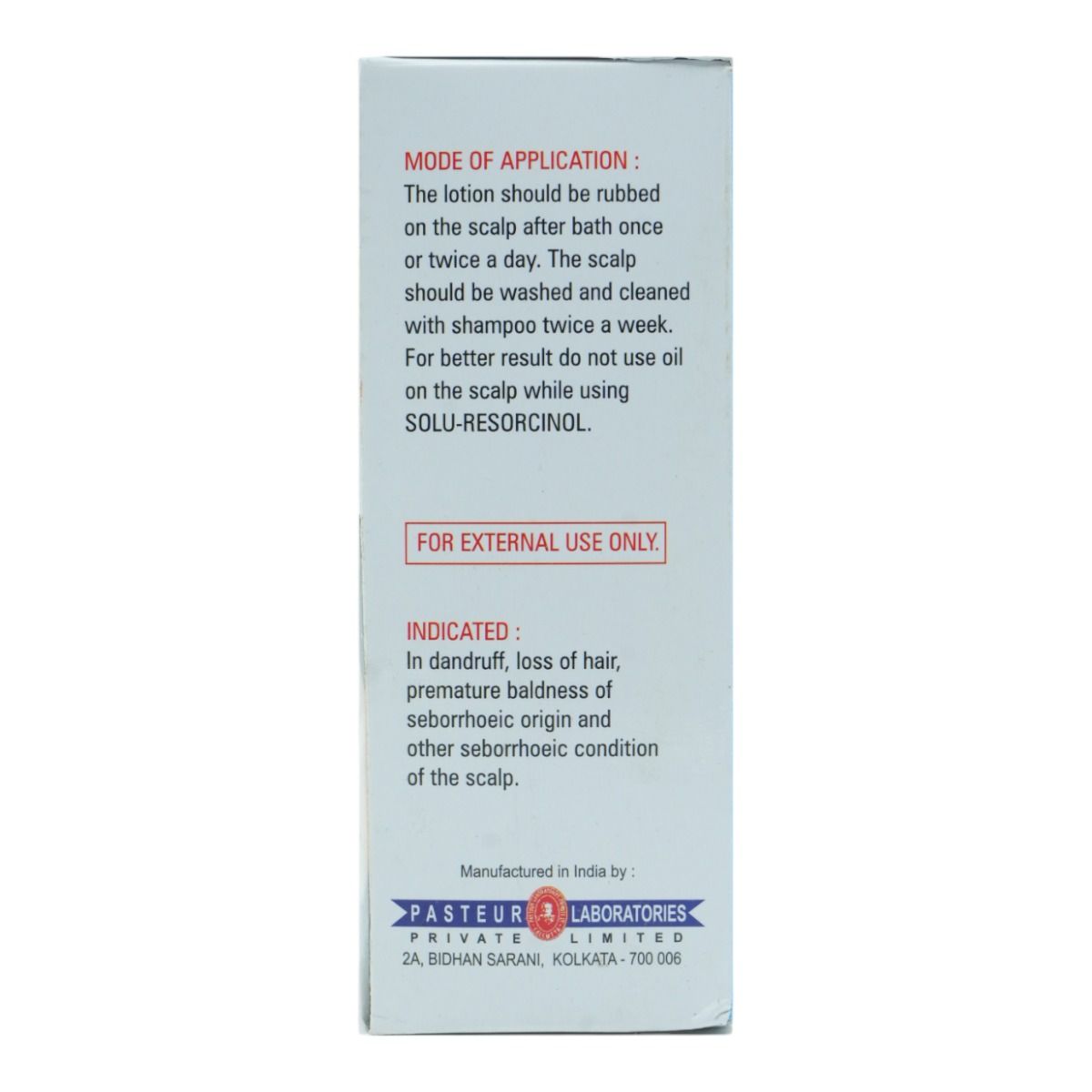 SoluResorcinol Lotion 100 ml Price, Uses, Side Effects, Composition