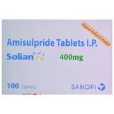 SOLIAN 400MG TABLET, Pack of 10 TABLETS