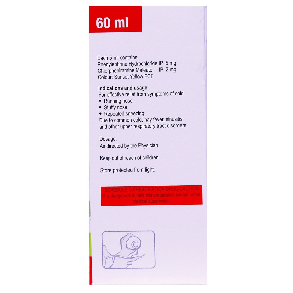 SolvinCold AF Syrup 60 ml, Pack of 1 SolvinCold AF Syrup 60 ml, Pack of 1