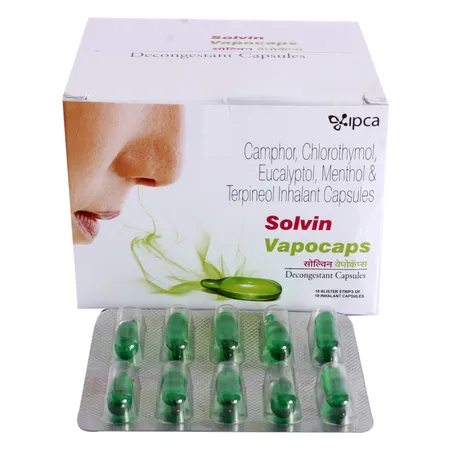 Solvin Vapicaps, 10 Capsules