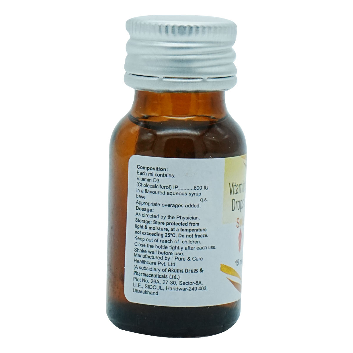 Solis-D3 800Iu 15Ml Drops Price, Uses, Side Effects, Composition ...