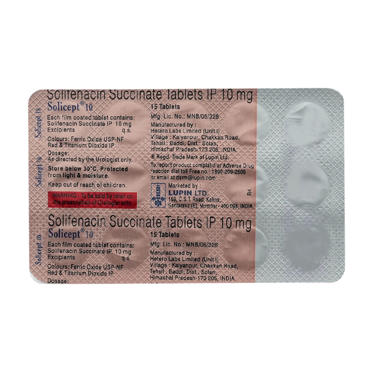 Solicept 10 Tablet 15's, Pack of 15 TabletS Solicept 10 Tablet 15's, Pack of 15 TabletS