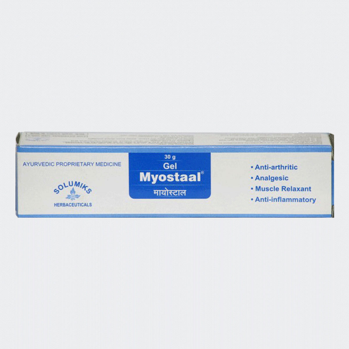 Solumiks Myostaal Gel, 30 gm, Pack of 1 Solumiks Myostaal Gel, 30 gm, Pack of 1