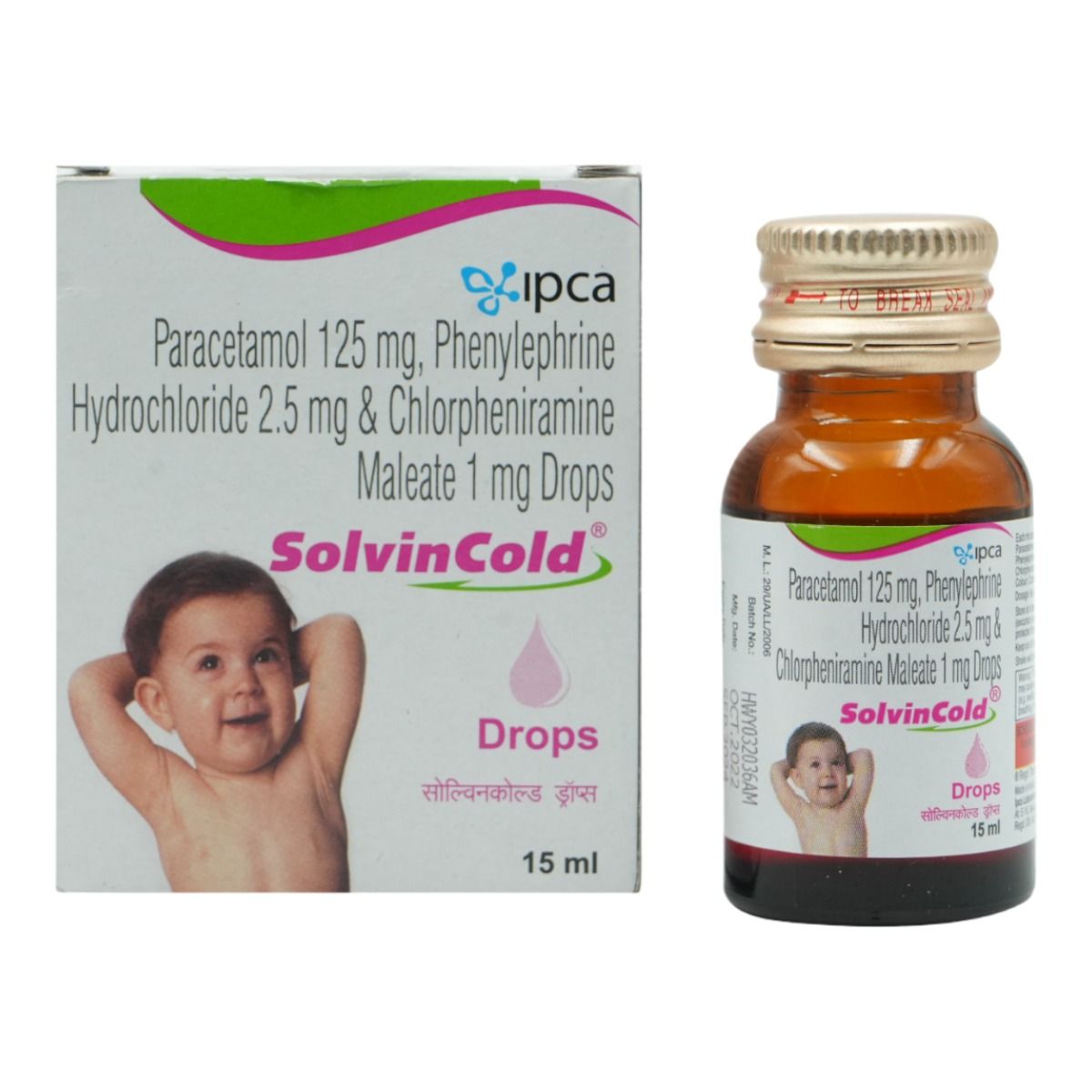 Solvin Cold Drop 15 ml, Pack of 1 Drops