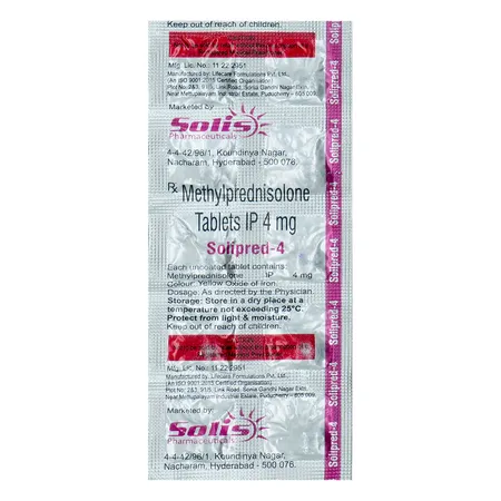 Solipred-4 Tablet 10's