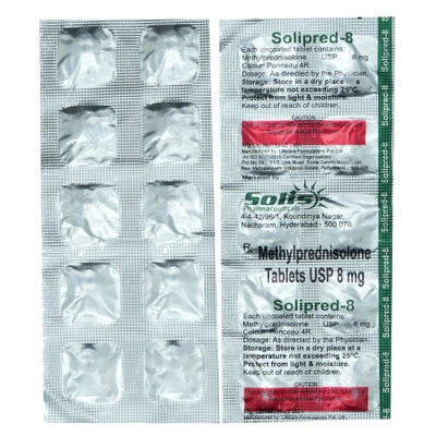 Solipred-8 Tablet 10's, Pack of 10 TABLETS