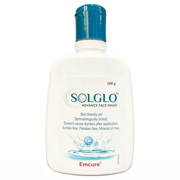 Solglo Advance Face Wash 100 gm