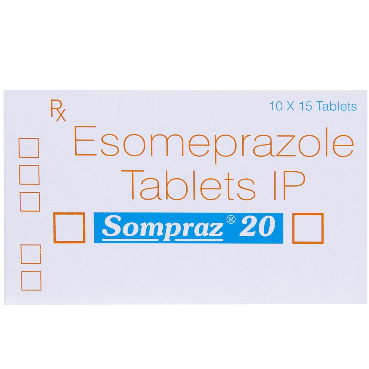 Buy Sompraz 20 Tablet 15's Online