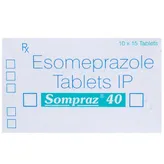 Sompraz 40 Tablet 15's, Pack of 15 TABLETS