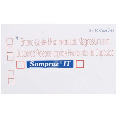 Sompraz IT Capsule 10's, Pack of 10 CAPSULES