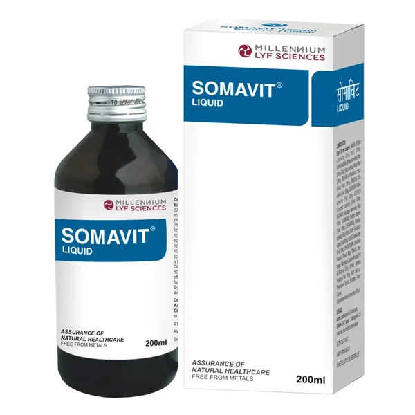 Somavit Liquid, 200 ml, Pack of 1