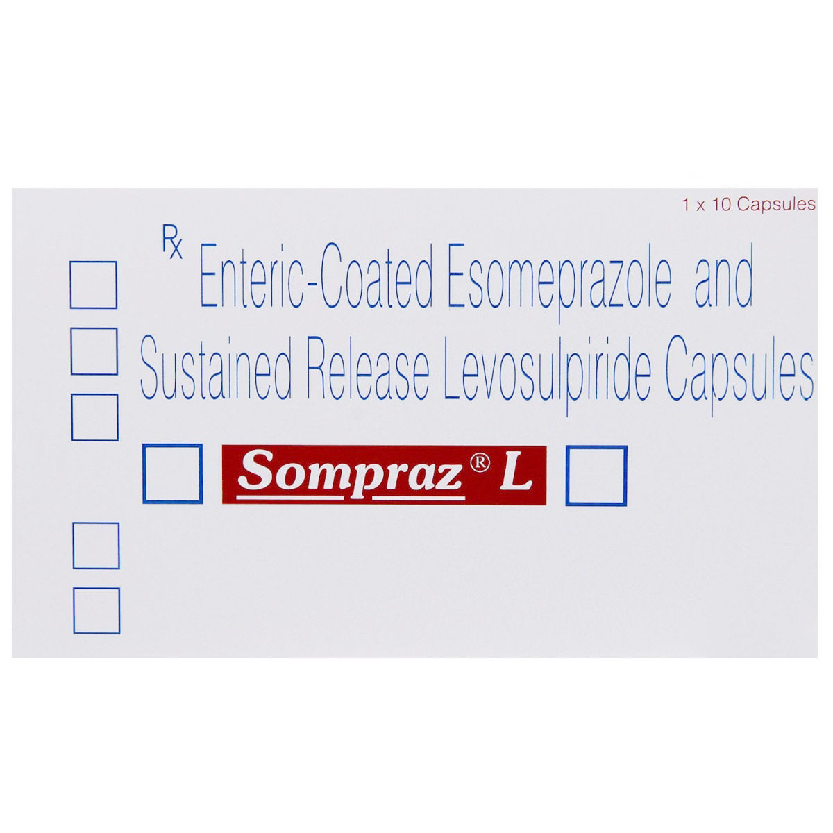 Buy Sompraz L Capsule 10's Online