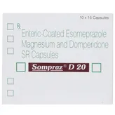 Sompraz D 20 Capsule 15's, Pack of 15 CAPSULES