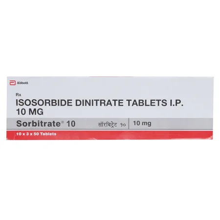 Sorbitrate 10 Tablet 50's