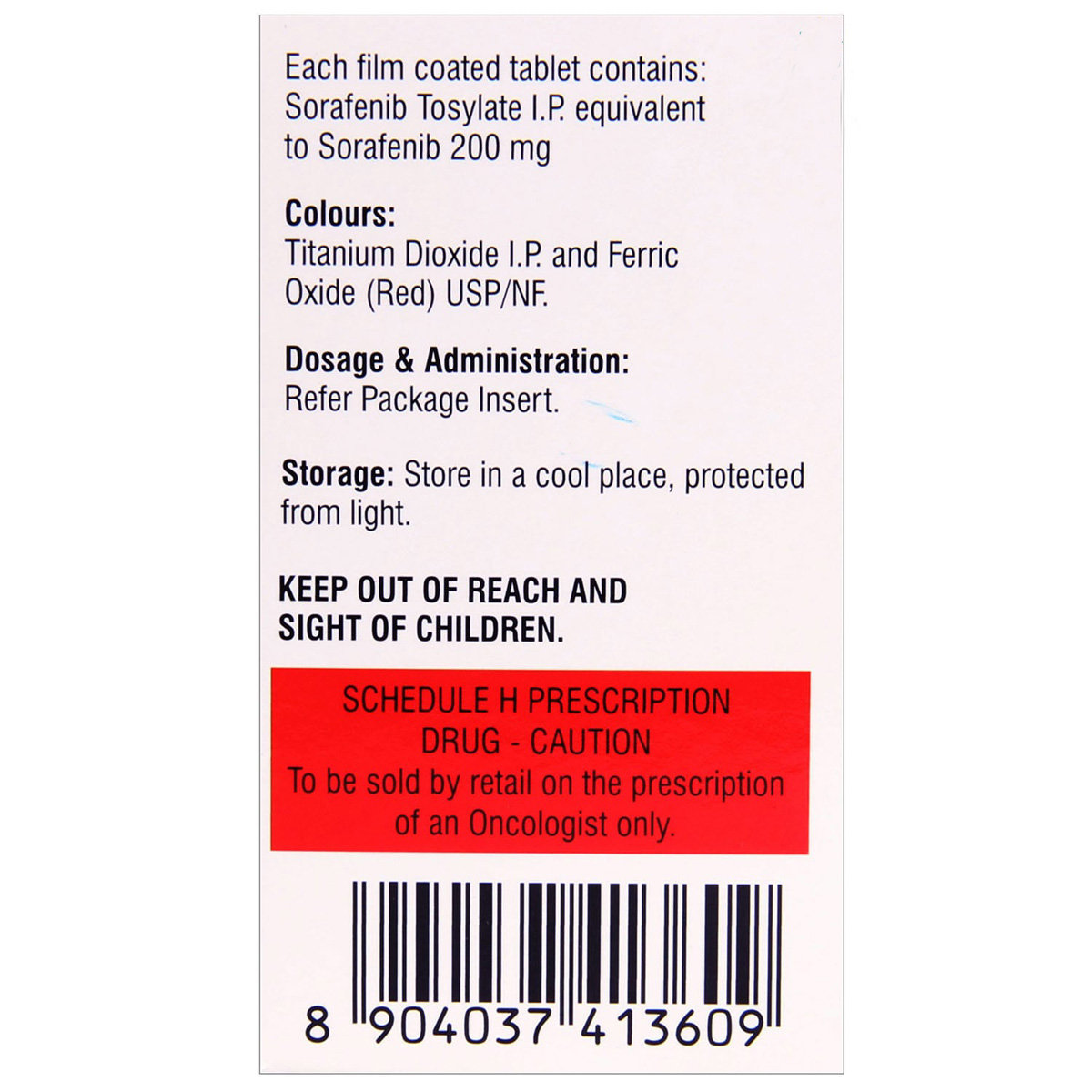 Sorafenat 200 mg Tablet 60's, Pack of 1 TABLET Sorafenat 200 mg Tablet 60's, Pack of 1 TABLET