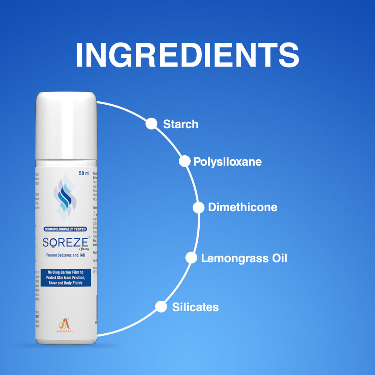 Soreze Spray 50 ml, Pack of 1 Soreze Spray 50 ml, Pack of 1