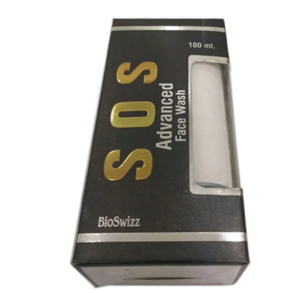 S O S Advanced Face Wash 100 ml, Pack of 1