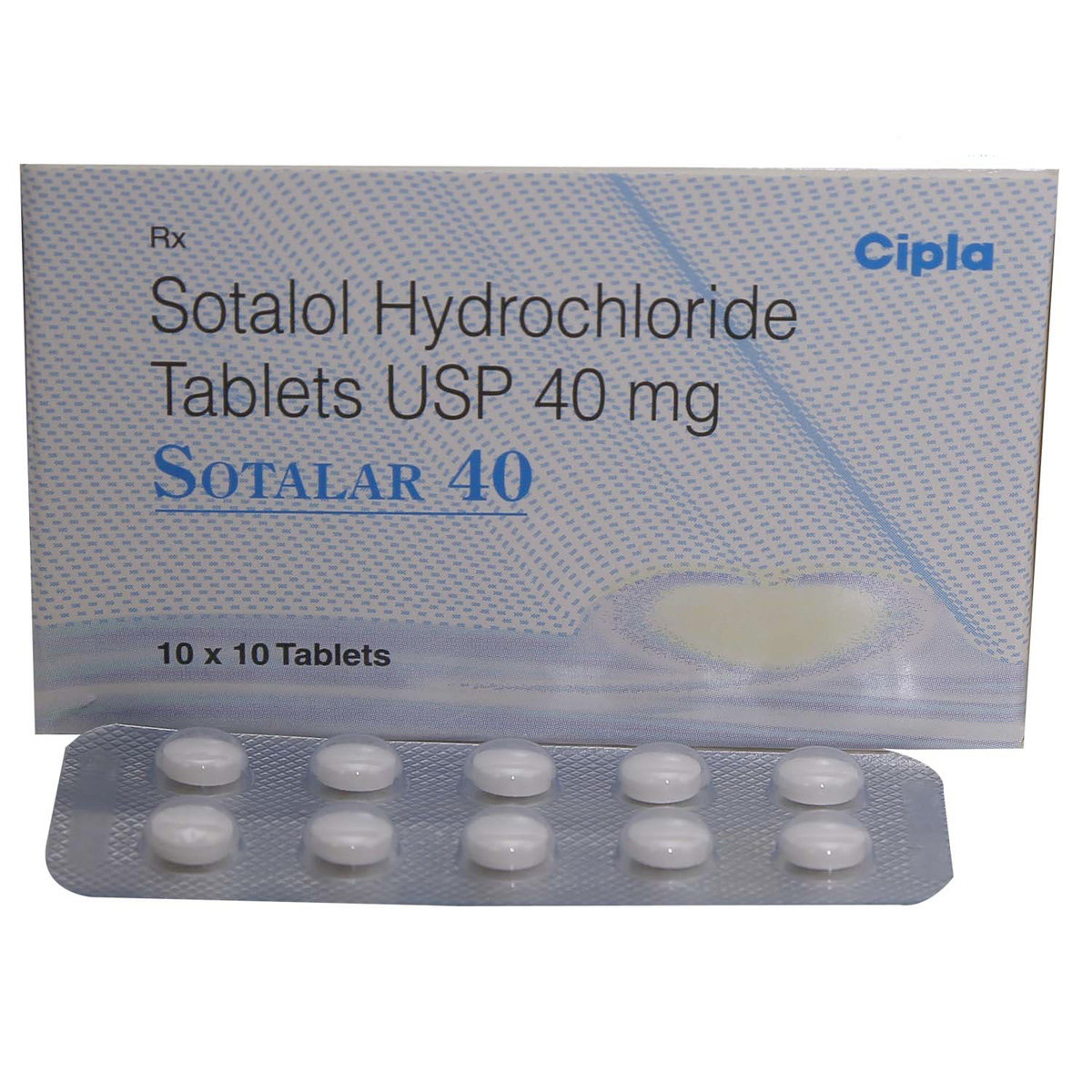 Sotalar 40 Tablet 10's, Pack of 10 TABLETS Sotalar 40 Tablet 10's, Pack of 10 TABLETS