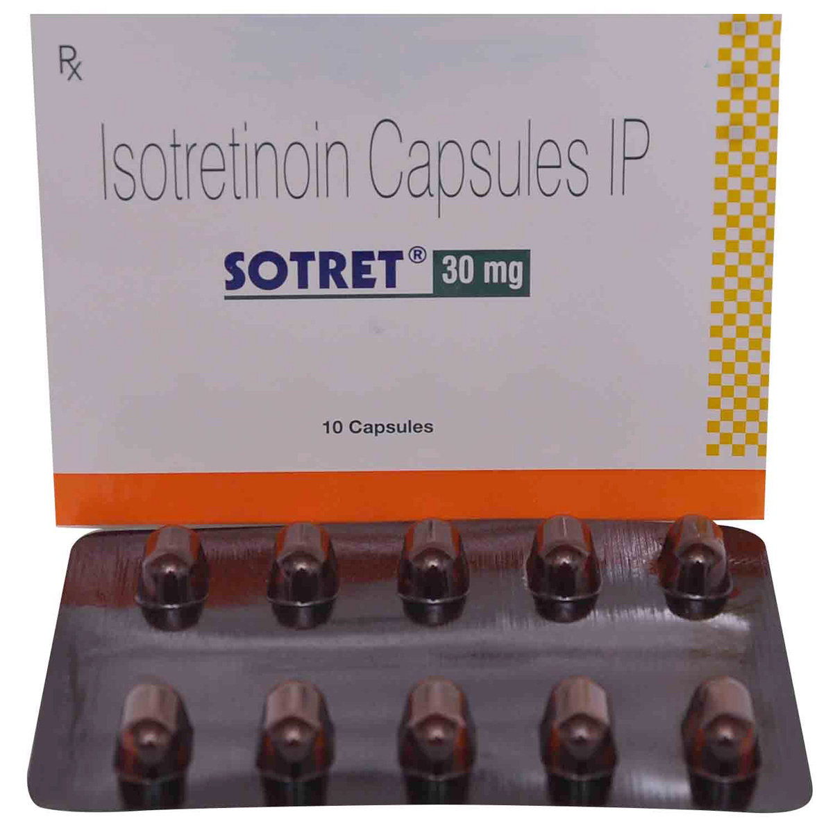 Sotret 30mg Capsule 10's, Pack of 10 CAPSULES Sotret 30mg Capsule 10's, Pack of 10 CAPSULES
