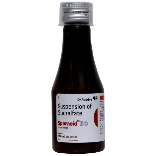 Sparacid DS Suspension 100 ml, Pack of 1 SUSPENSION