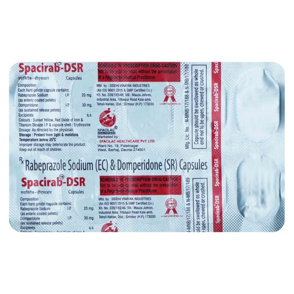 Spacirab-DSR 20/30 Capsule 10's, Pack of 10