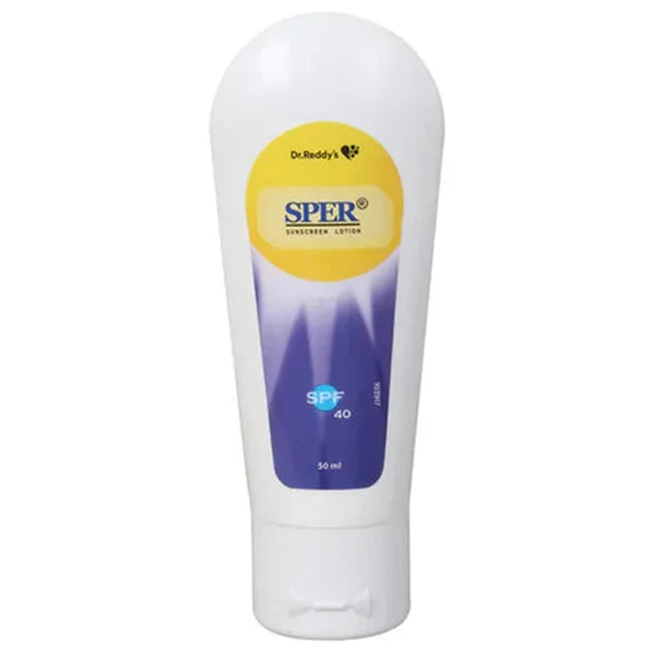 Sper Suncreen Lotion SPF 40, 50 ml, Pack of 1