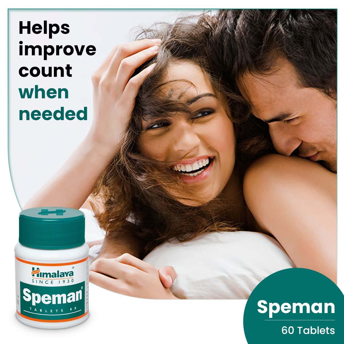 Himalaya Speman, 60 Tablets, Pack of 1 Himalaya Speman, 60 Tablets, Pack of 1