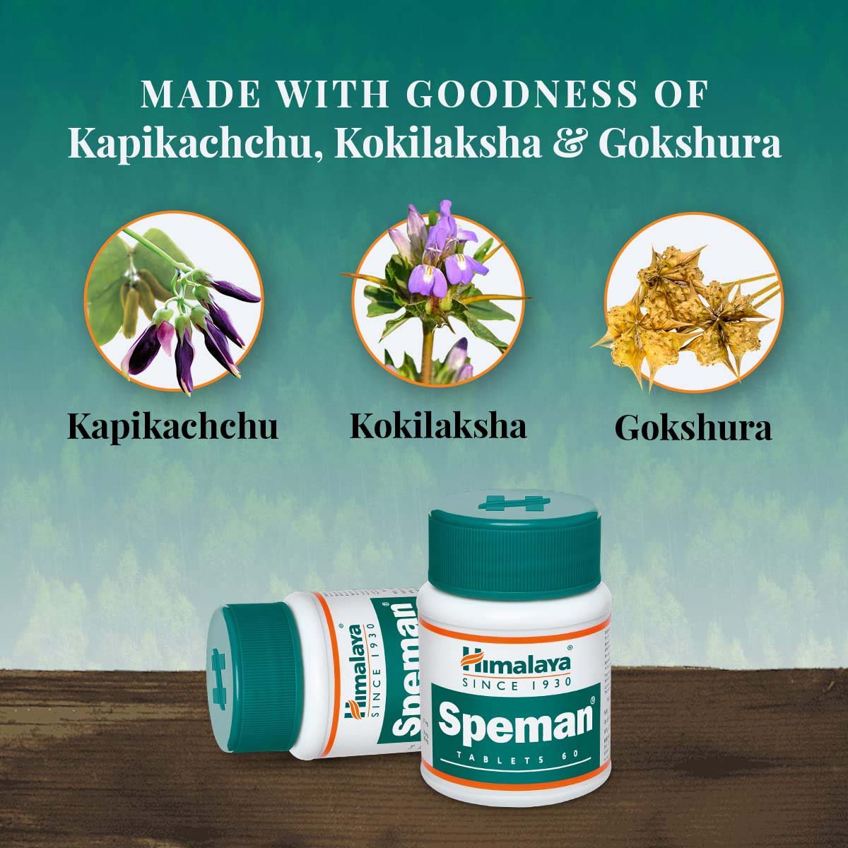 Himalaya Speman, 60 Tablets, Pack of 1 Himalaya Speman, 60 Tablets, Pack of 1