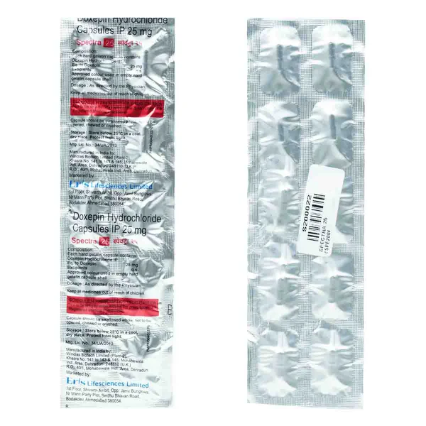 Spectra 25 Capsule 10's, Pack of 10 CAPSULES