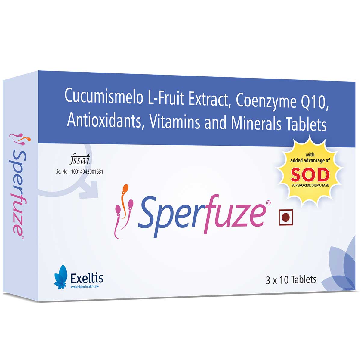Sperfuze Tablet 10's, Pack of 10 Sperfuze Tablet 10's, Pack of 10